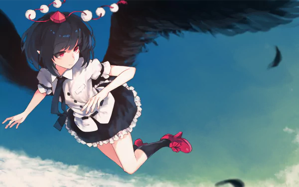 Aya Shameimaru Anime Touhou HD Desktop Wallpaper | Background Image