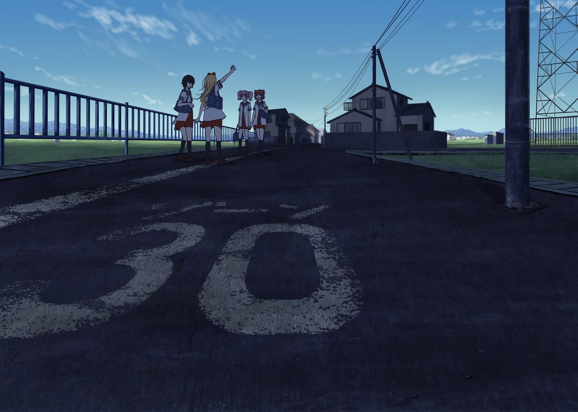 Anime Yuru Yuri HD Wallpaper | Background Image