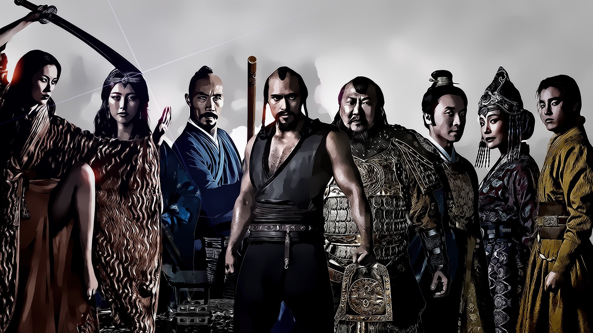 电视剧 - Marco Polo  Marco Polo (TV Show) Cast 艺术 壁纸