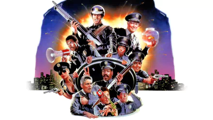 movie Police Academy 6: City Under Siege HD Desktop Wallpaper | Background Image