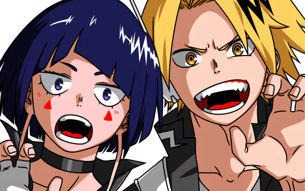 Denki Kaminari Anime My Hero Academia HD Desktop Wallpaper | Background Image