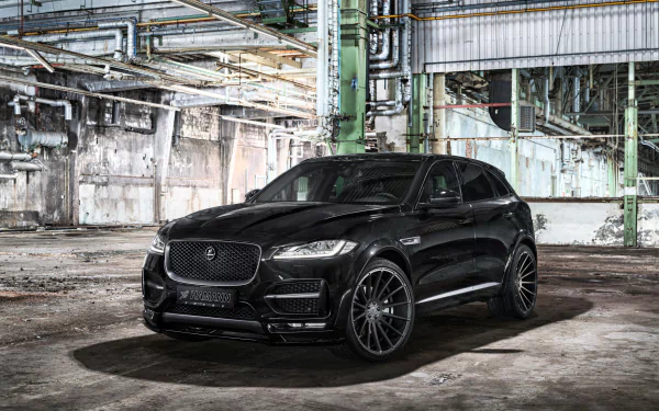 SUV Jaguar (Car) black car car vehicle Jaguar F-PACE HD Desktop Wallpaper | Background Image