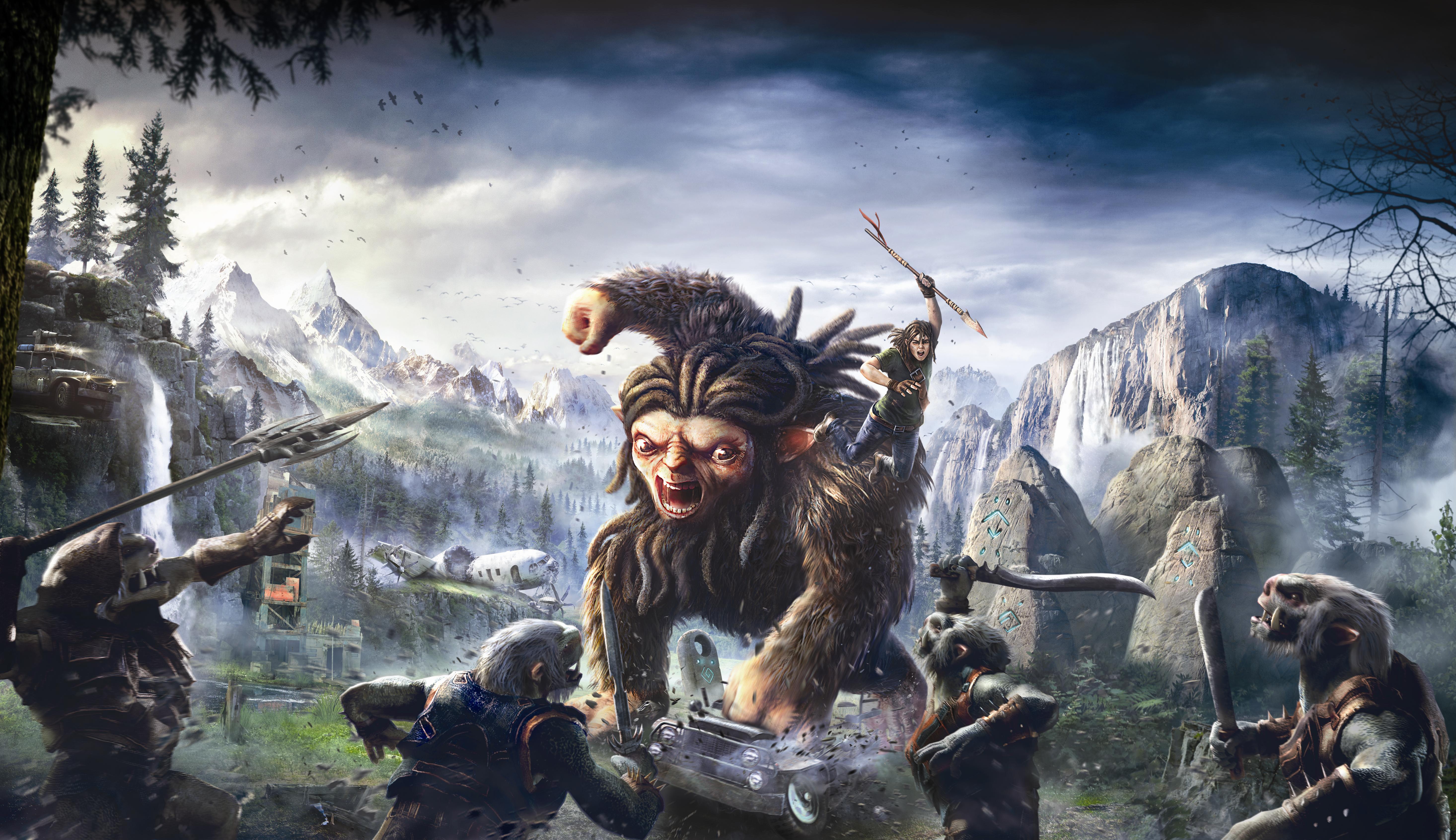 Troll and I Adventure Game HD Wallpaper