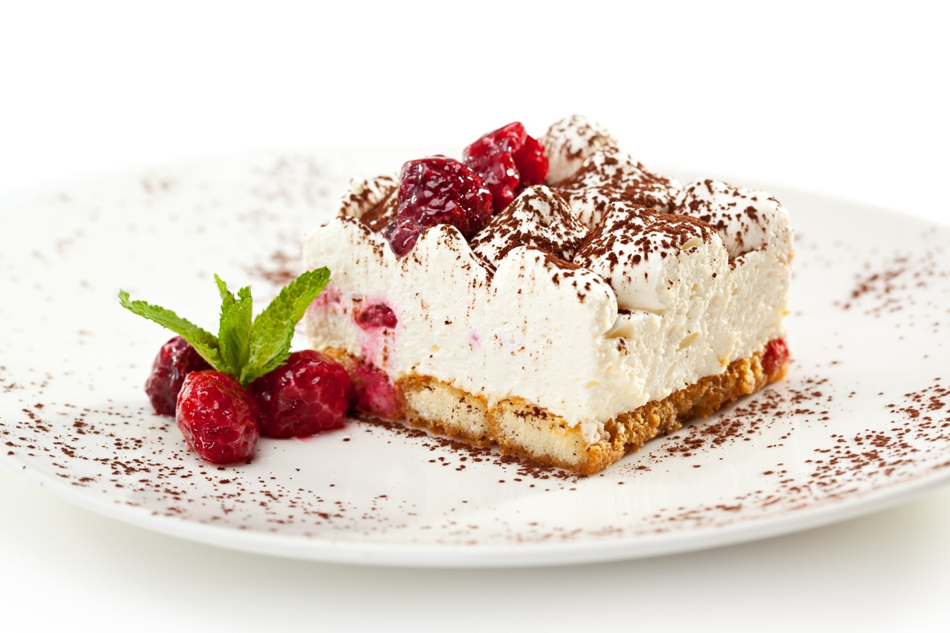 Download Cream Food Dessert HD Wallpaper