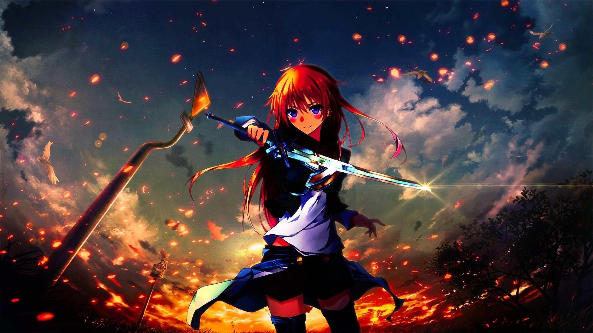 Anime Original HD Wallpaper by hiddenpass