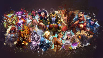  Smite Assassins Wallpaper by Getsukeii