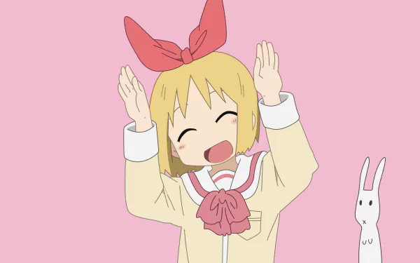 Haruna Annaka Anime Nichijō HD Desktop Wallpaper | Background Image