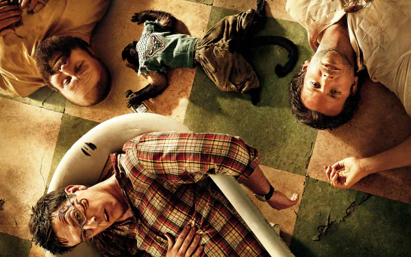 Ed Helms Zach Galifianakis Bradley Cooper movie The Hangover Part II HD Desktop Wallpaper | Background Image