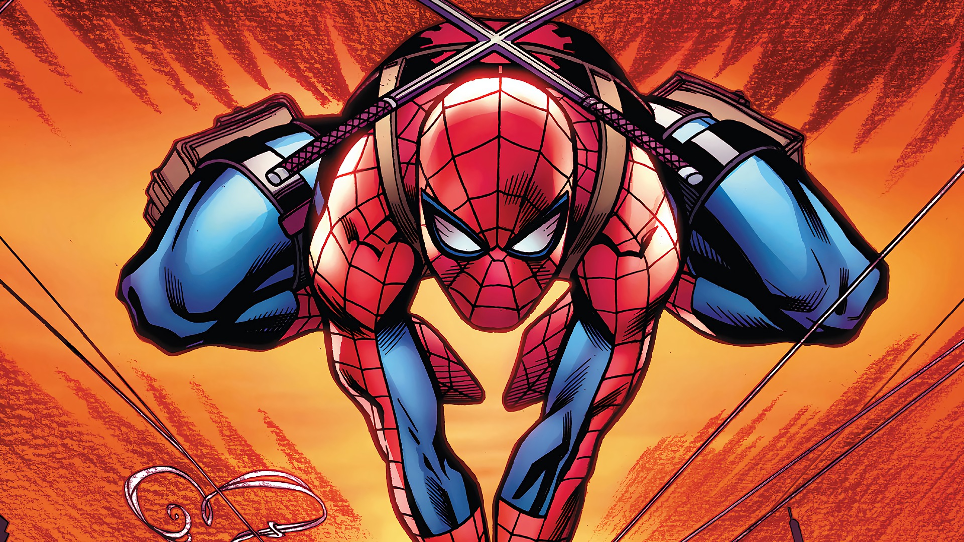 Download Comic Spider Man HD Wallpaper