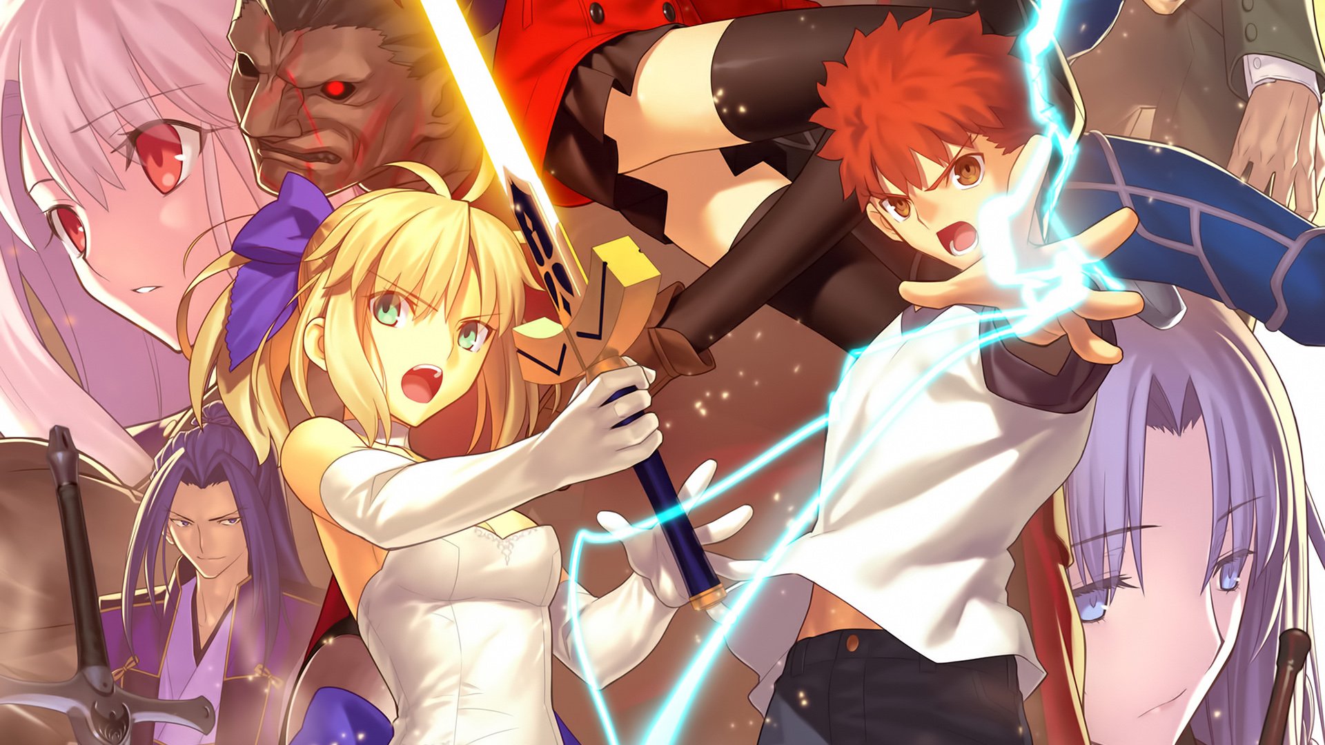 Fate Stay Night Unlimited Blade Works Hd Wallpaper Background