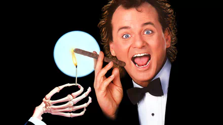 Bill Murray movie Scrooged HD Desktop Wallpaper | Background Image