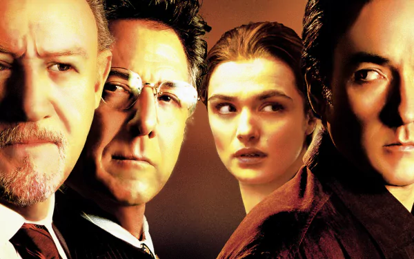 Rachel Weisz Dustin Hoffman Gene Hackman John Cusack movie Runaway Jury HD Desktop Wallpaper | Background Image