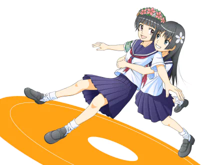 Kazari Uiharu Ruiko Saten Anime A Certain Scientific Railgun HD Desktop Wallpaper | Background Image