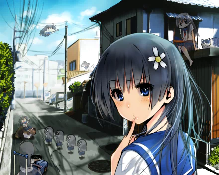 Ruiko Saten Anime A Certain Scientific Railgun HD Desktop Wallpaper | Background Image