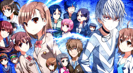 Sisters (Toaru Majutsu no Index) Kazari Uiharu Last Order Kuroko Shirai Kamijou Touma Index Librorum Prohibitorum Mikoto Misaka Anime A Certain Magical Index HD Desktop Wallpaper | Background Image