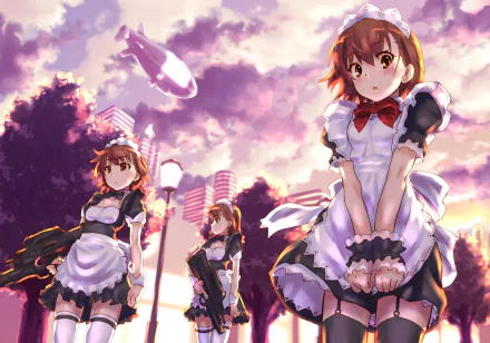 Sisters (Toaru Majutsu no Index) Mikoto Misaka Anime A Certain Scientific Railgun HD Desktop Wallpaper | Background Image