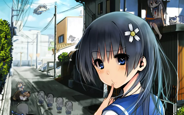 Ruiko Saten Anime A Certain Scientific Railgun HD Desktop Wallpaper | Background Image