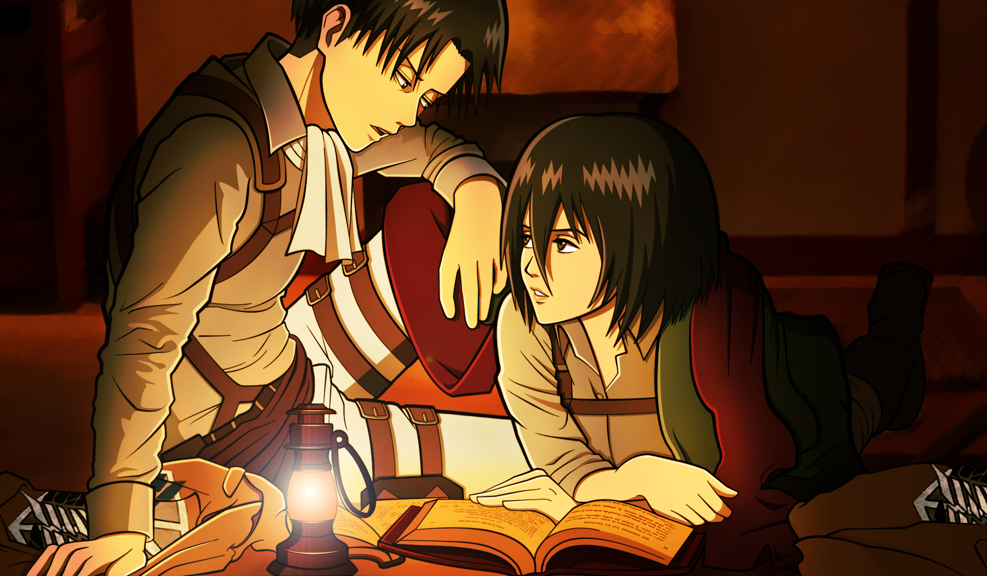Levi and mikasa fanfic ♥ Brothers love each other.. no matte