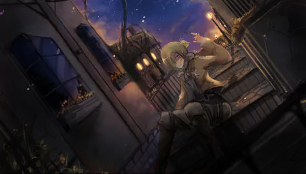 Annie Leonhart Attack on Titan Anime HD Desktop Wallpaper | Background Image
