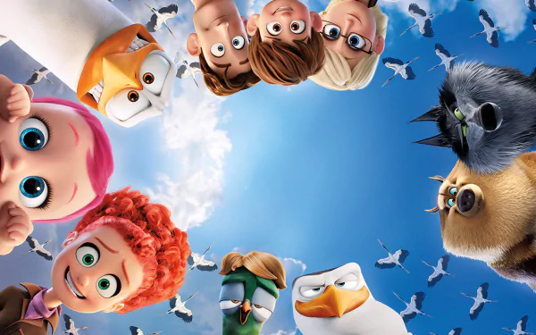 movie Storks HD Desktop Wallpaper | Background Image