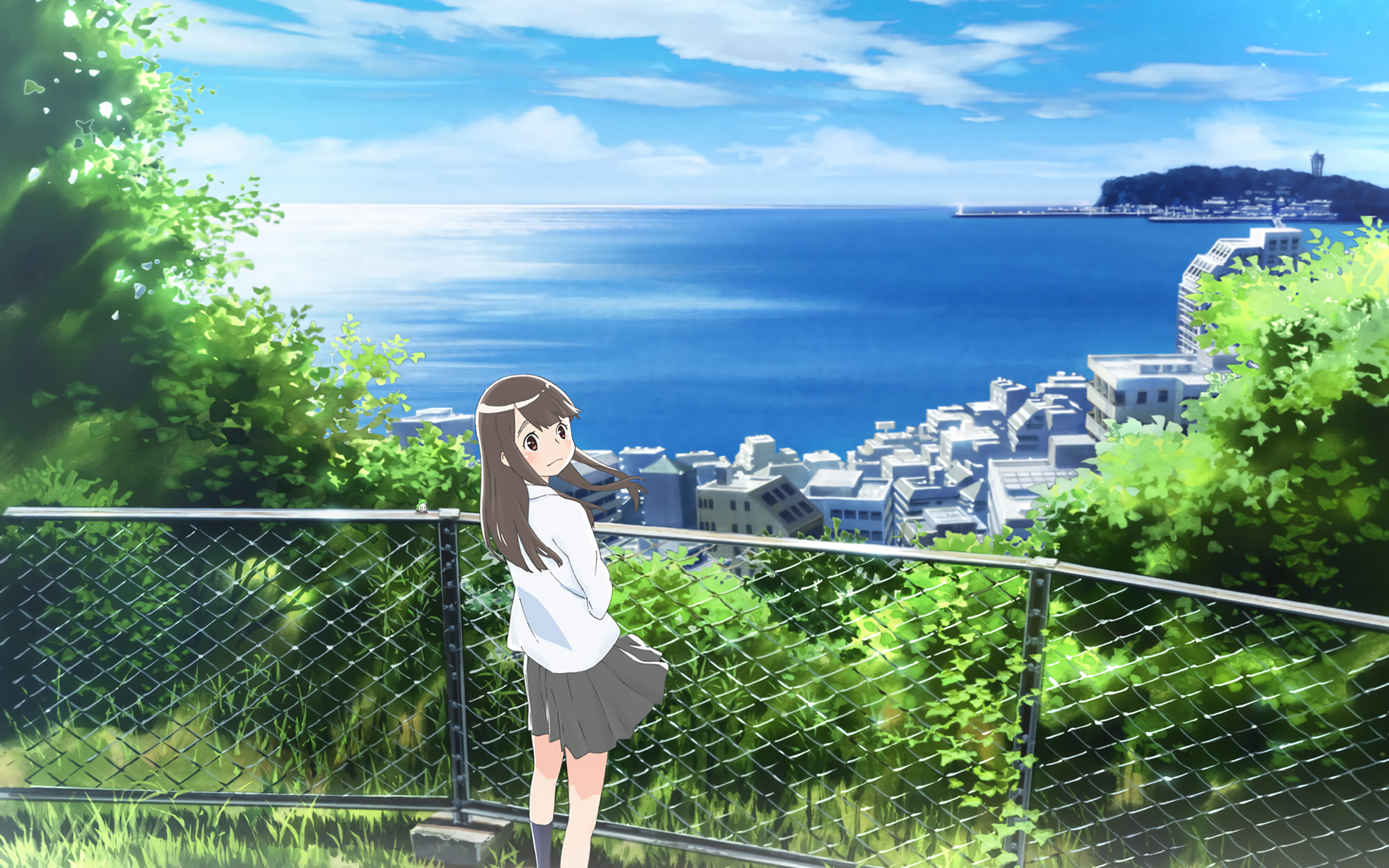 Download Anime Kimi No Koe Wo Todoketai HD Wallpaper