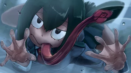 Tsuyu Asui Anime My Hero Academia HD Desktop Wallpaper | Background Image
