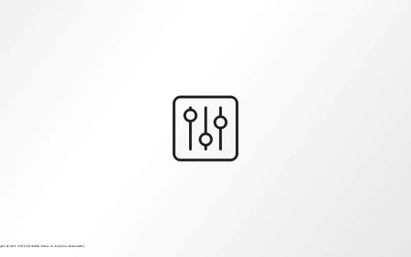 minimalist Black & White music mixer HD Desktop Wallpaper | Background Image