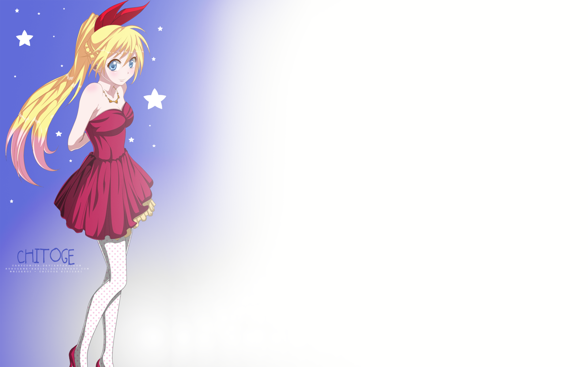 Download Chitoge Kirisaki Anime Nisekoi HD Wallpaper