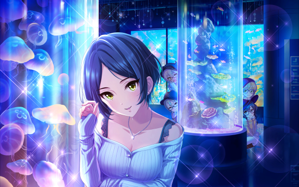Anime THE iDOLM@STER: Cinderella Girls Starlight Stage THE iDOLM@STER Kanade Hayami Shiki Ichinose Mika Jougasaki Syuko Shiomi Frederica Miyamoto HD Wallpaper | Background Image