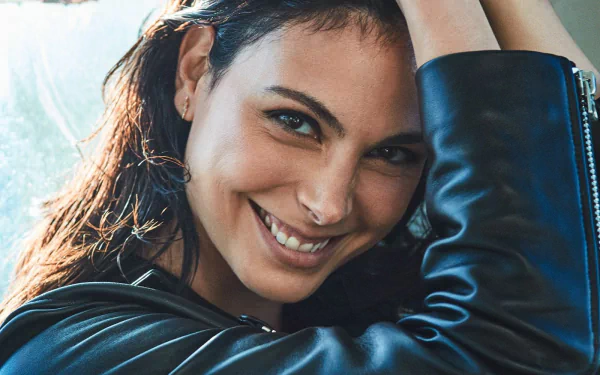 face brown eyes smile Brazilian brunette actress Celebrity Morena Baccarin HD Desktop Wallpaper | Background Image