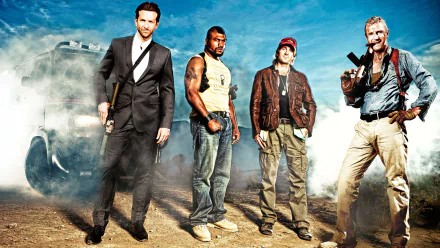 sharlto copley Bradley Cooper Liam Neeson Quinton Jackson movie The A-Team HD Desktop Wallpaper | Background Image