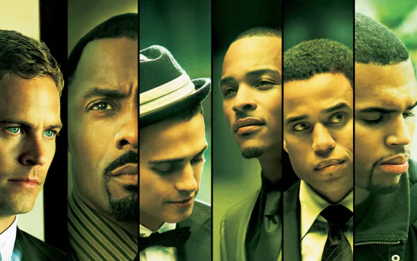 Chris Brown Michael Ealy Idris Elba Paul Walker Hayden Christensen movie Takers HD Desktop Wallpaper | Background Image