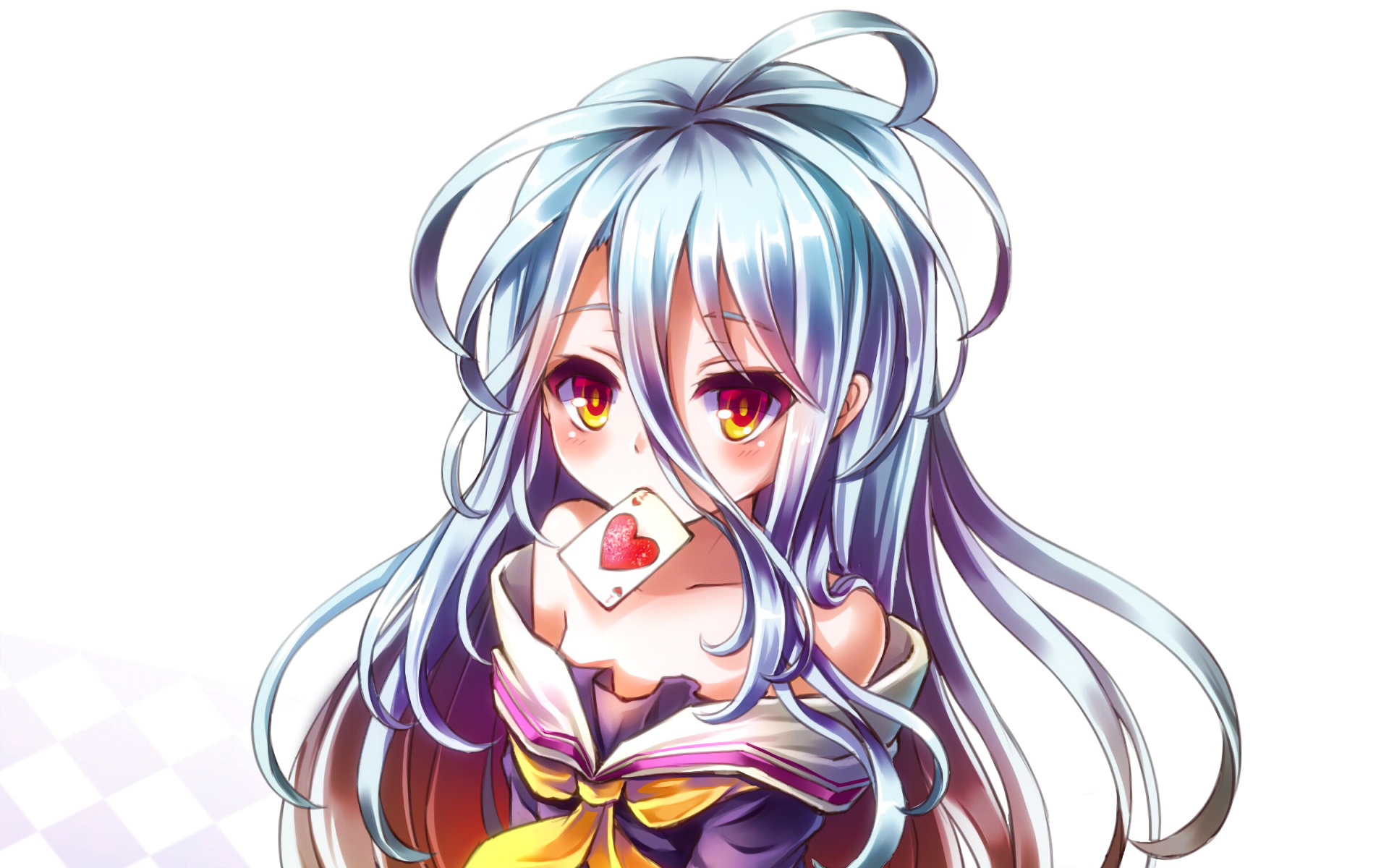 Download Shiro (No Game No Life) Anime No Game No Life HD Wallpaper