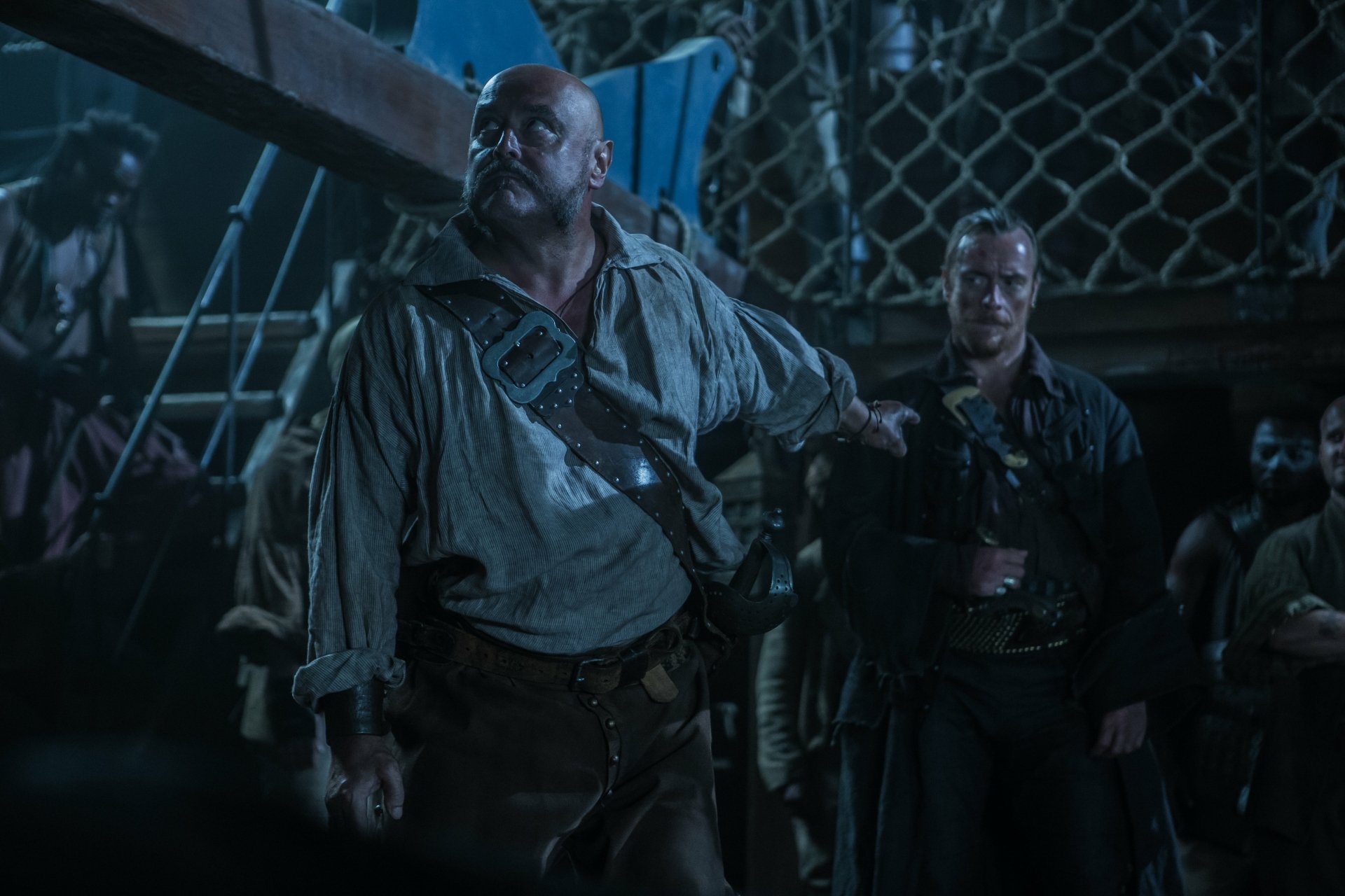Download Mark Ryan Hal Gates (Black Sails) Captain Flint (Black Sails) Toby Stephens TV Show Black Sails 4k Ultra HD Wallpaper