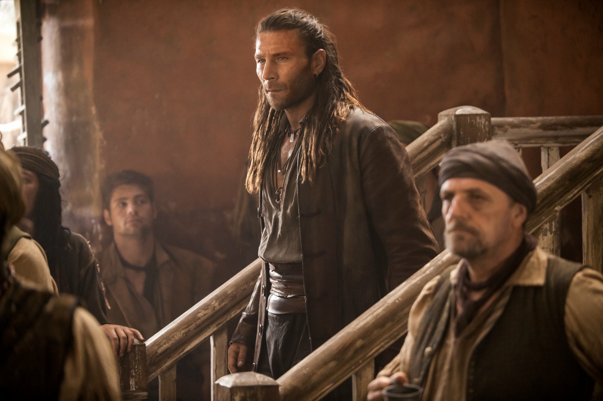Download Zach McGowan Charles Vane (Black Sails) TV Show Black Sails 4k Ultra HD Wallpaper