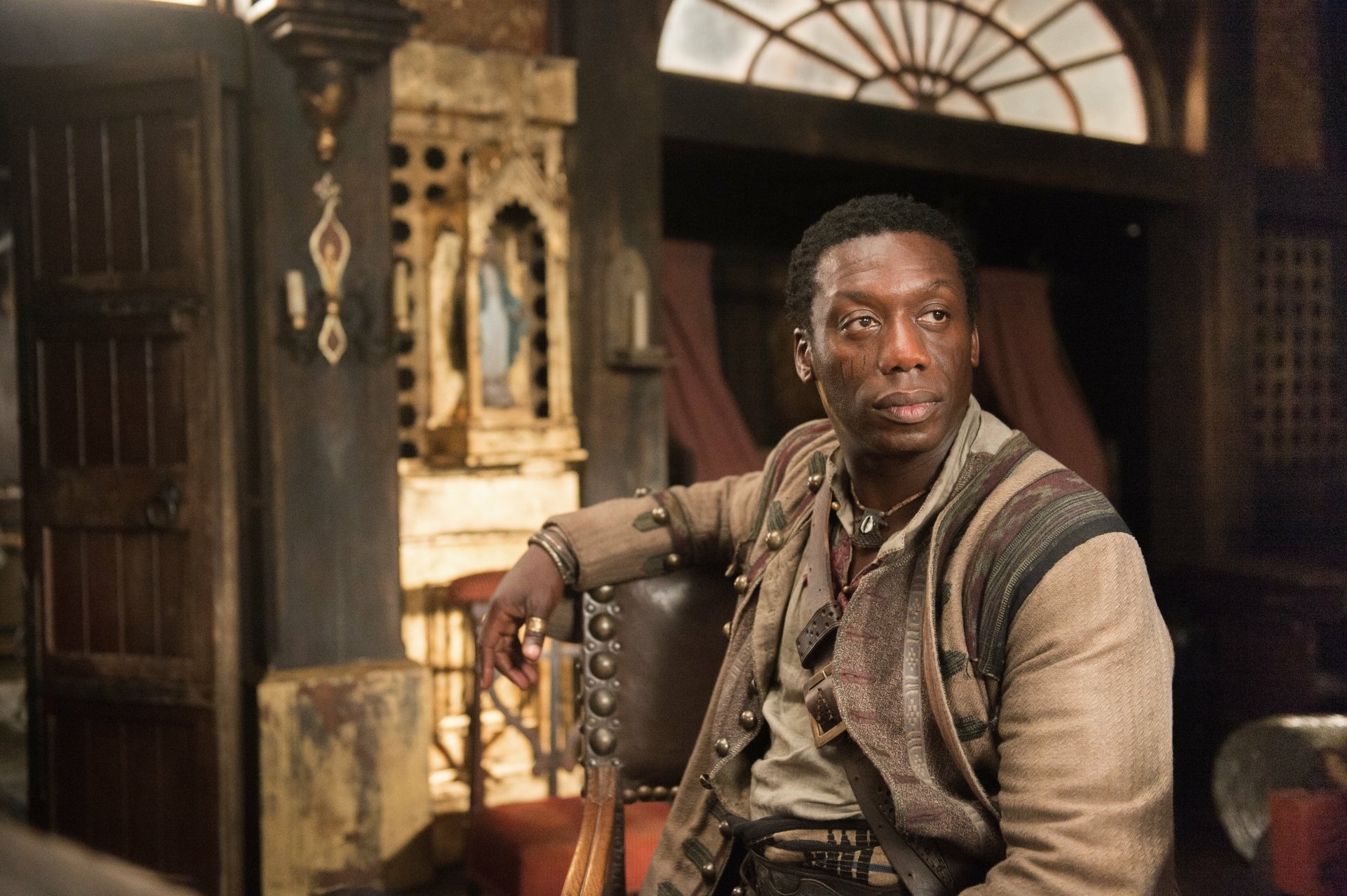 Download Mr. Scott (Black Sails) Hakeem Kae-Kazim TV Show Black Sails 4k Ultra HD Wallpaper