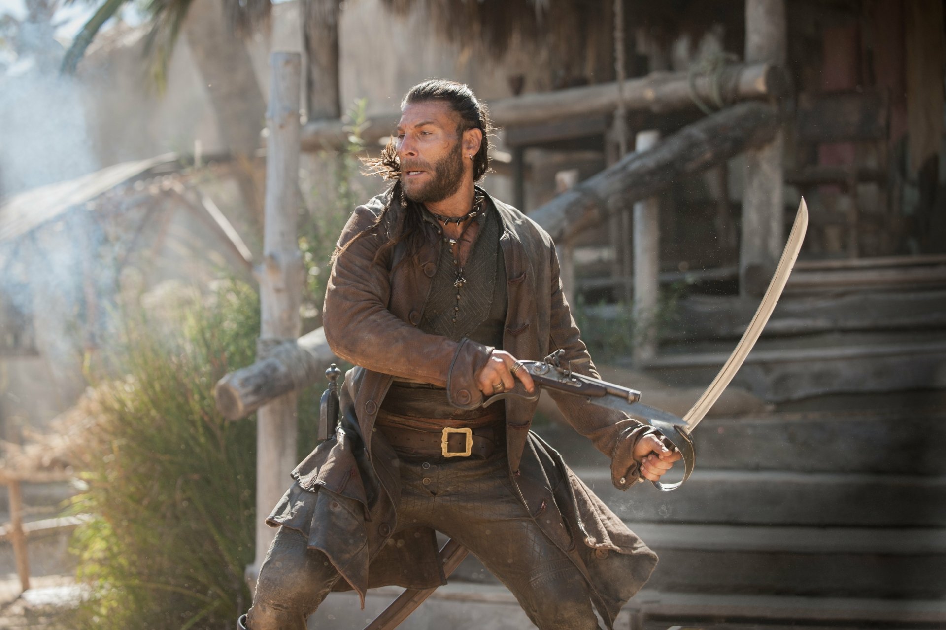 Download Zach McGowan Charles Vane (Black Sails) TV Show Black Sails 4k Ultra HD Wallpaper