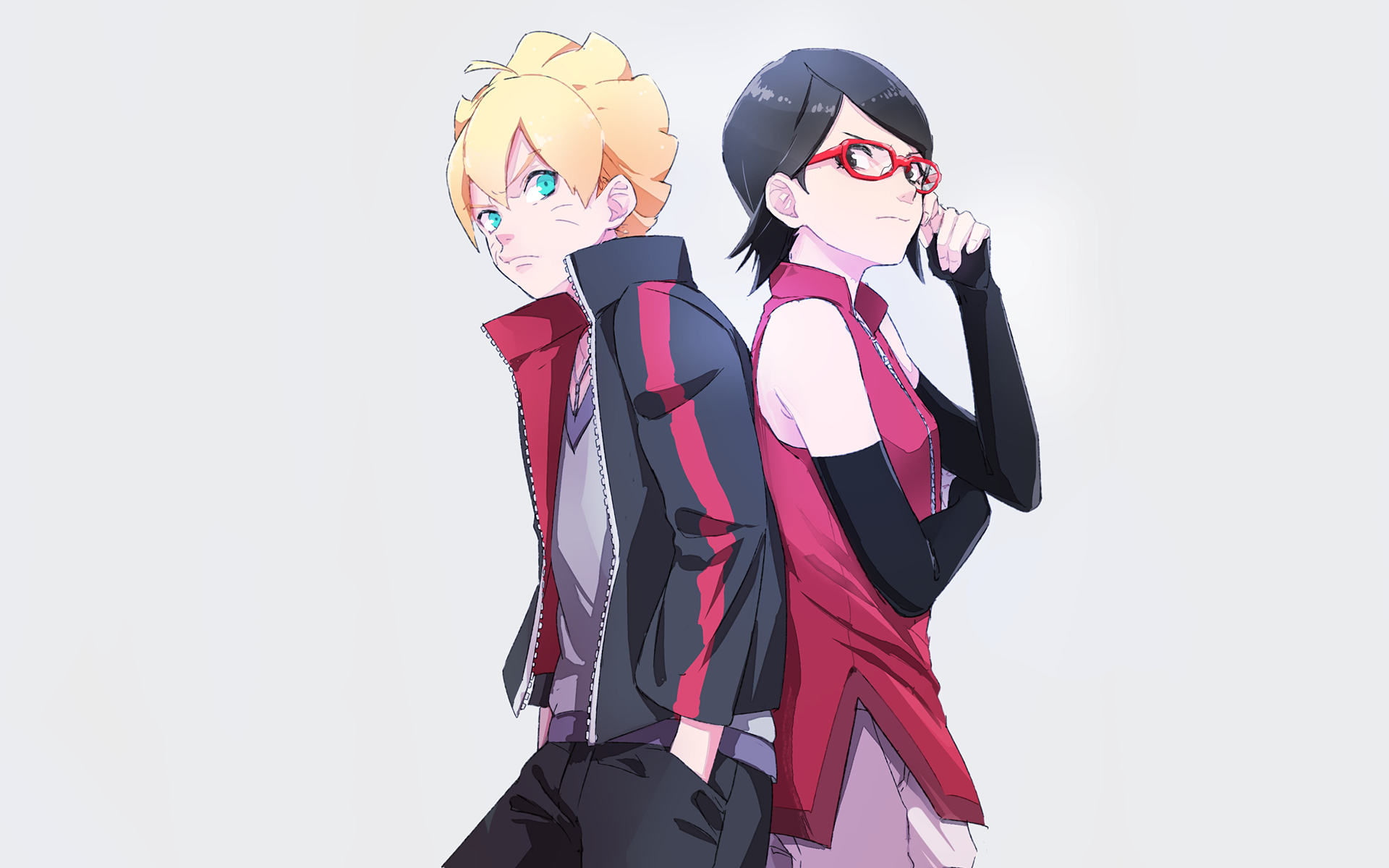 Ponchi: "#sarada #mmd #loli #boruto #anime" - pawoo