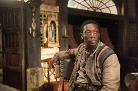 Mr. Scott (Black Sails) Hakeem Kae-Kazim TV Show Black Sails HD Desktop Wallpaper | Background Image