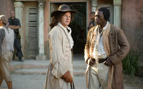 Mr. Scott (Black Sails) Hakeem Kae-Kazim TV Show Black Sails HD Desktop Wallpaper | Background Image
