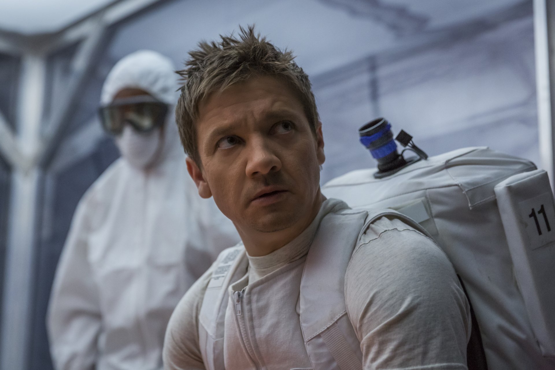 Download Jeremy Renner Arrival Movie 4k Ultra HD Wallpaper