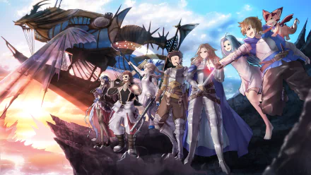 Anime Granblue Fantasy HD Desktop Wallpaper | Background Image