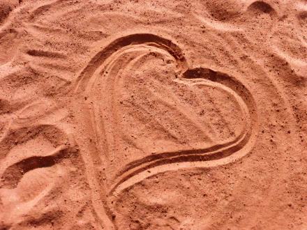 heart dirt photography love HD Desktop Wallpaper | Background Image