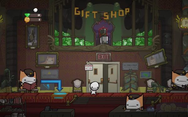 video game BattleBlock Theater HD Desktop Wallpaper | Background Image