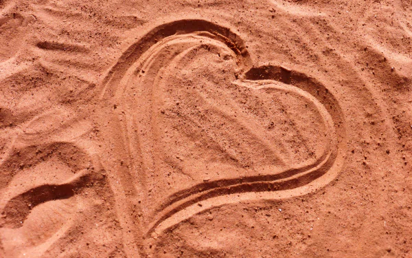 heart dirt photography love HD Desktop Wallpaper | Background Image