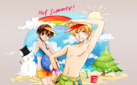 Anime Ouran High School Host Club HD Desktop Wallpaper | Background Image