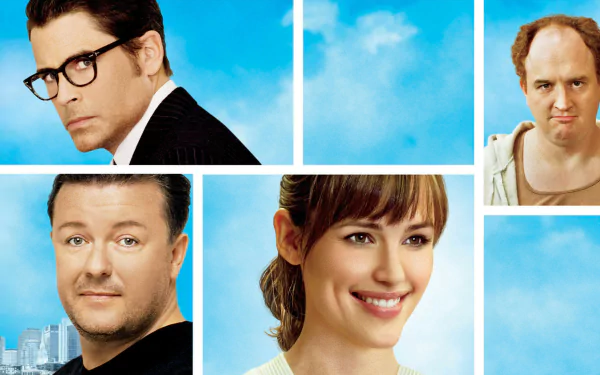 Louis C.K. Jennifer Garner Ricky Gervais movie The Invention of Lying HD Desktop Wallpaper | Background Image