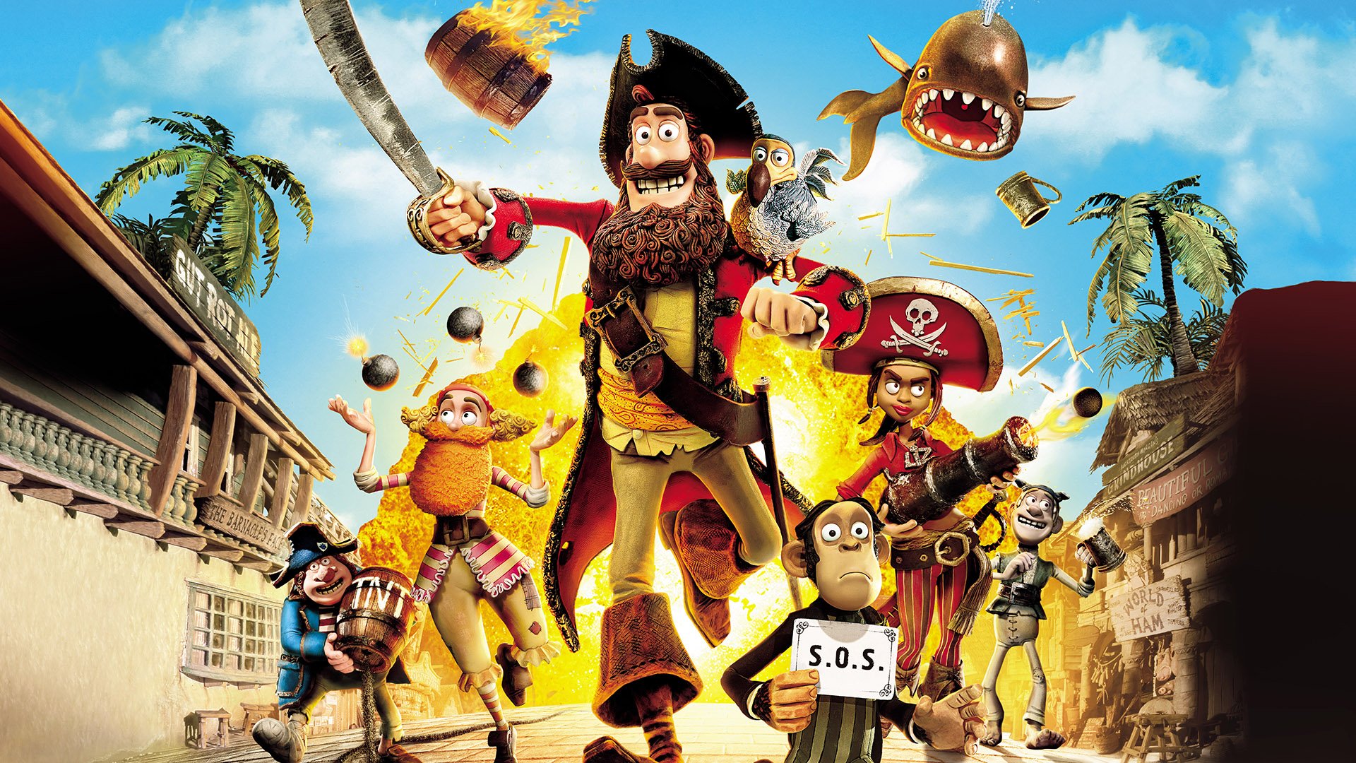 Download Movie The Pirates! Band Of Misfits HD Wallpaper