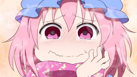 Yuyuko Saigyouji Anime Touhou HD Desktop Wallpaper | Background Image