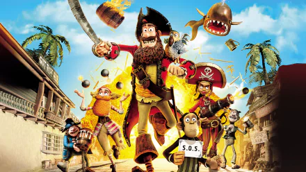 movie The Pirates! Band of Misfits HD Desktop Wallpaper | Background Image